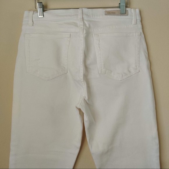 GRLFRND Reed White High Rise Skinny Ankle Jeans - Picture 6 of 9